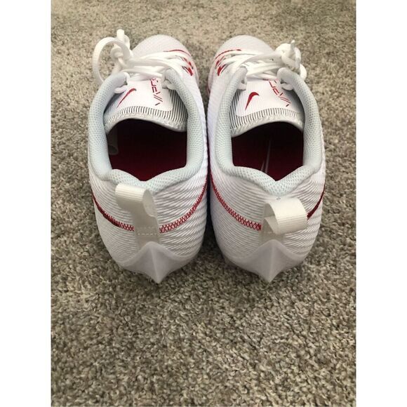 Nike Vapor Edge Speed 360 2 Football Cleats Men's Size 13.5 White/ Red - Picture 3 of 6